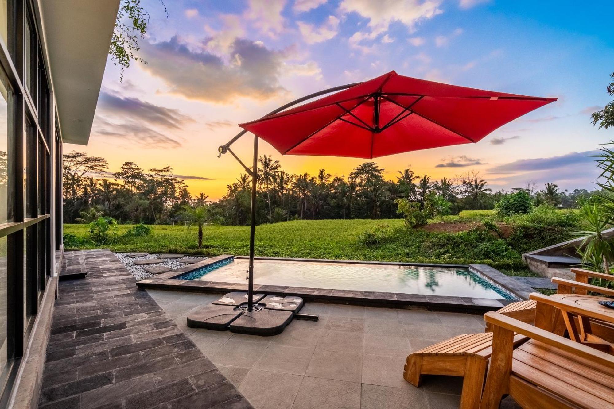 Maple Ridge Ubud Villas Exteriér fotografie